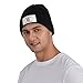 AINVLENAN Just Call Me Old Fashioned Knitted Hat Beanie Hats for Women Men Black