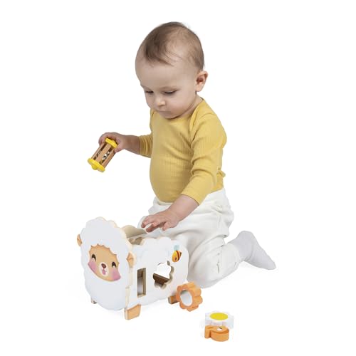 Janod cube multi-activités 11 en 1 pour la motricité fine de bébé - 2