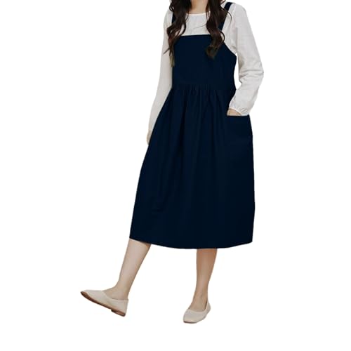 Robe décontractée à col droit parfaite pour un usage quotidien fluide