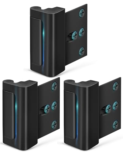 Home Security Türschloss, Türschloss, Sicherheitstürverstärkung, Metall-Türschlösser für Kinder, sichere Haustür, Kindersicherung, Türriegel, extra hohe Sicherheit, Türschlösser, Innenschloss