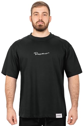 T-shirt sports oversized homme fitness à manches courtes Reichstadt