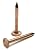 2-1/2" Smooth Shank Solid Copper Roofing Nails 11 Gauge USA Made - QTY 25