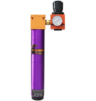 120 CFM, Tsunami 3/4" NPT Industrial Combination Water Separator Particulate Filter & Air Pressure Regulator