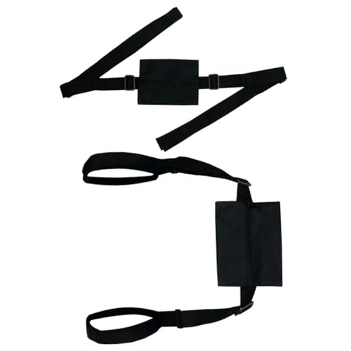 FOYTOKI Convenient Yoga Mat Carrying Straps 2 Pcs Portable Packing Outdoor Shoulder Roller Storage