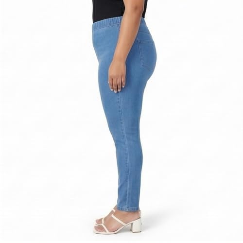 Image of Danbro Jeggings for Women | Slim Fit | Plus Size | high Waist | Stretchable Denim