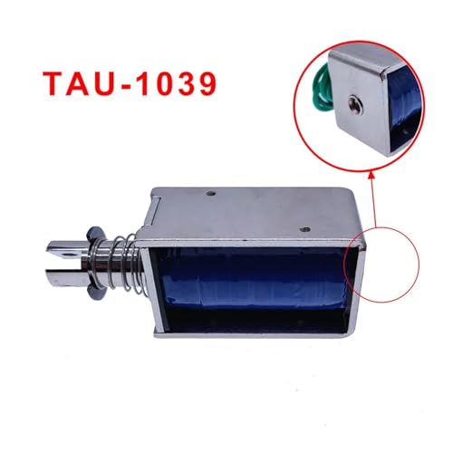 Solénoïde push-pull électroaimant linéaire TAU-1039B à déplacement mécanique 24V - 2