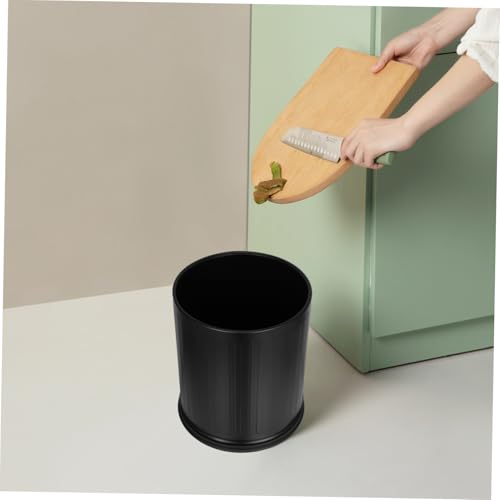 Cesto de Basura Metálico HOMSFOU 10 L Negro miniatura 5