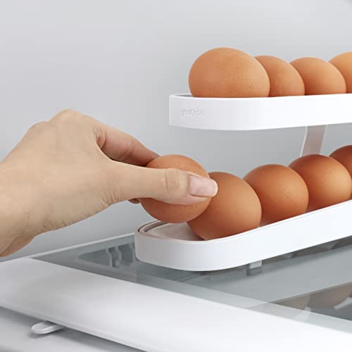 Youcopia 50414 Rolldown™ Egg Dispenser, Space-Saving Rolling Eggs Dispenser And Organizer For Refrigerator Storage thumb #4
