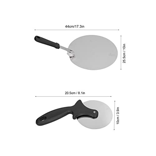 Pá de pizza, espátula de pizza de aço inoxidável para sobremesa para cozinha para assar em restauran