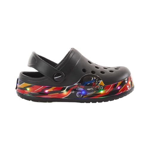 Swedemount Blixtra Blink Clogs für Junior Sandalen mit LED-Lichtern für Mädchen und Jungen