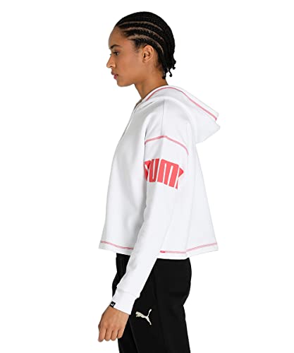 Image of Puma Women Power Hoodie FL White