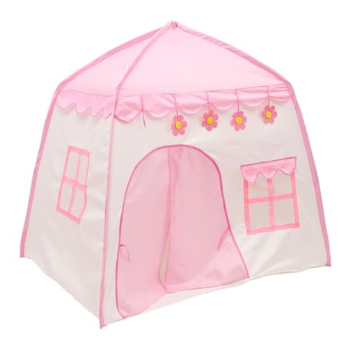 WHAMVOX Kinderzelt Spielzelt aus Atmungsaktivem Oxford Material Leicht zu Reinigen Indoor Spielhaus für Jungen und Mädchen Platzsparend Sicher für Elternüberwachung Komfortables Spielzelt