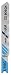Produktbild Bosch Professional 2608631770 Stichsägeblatt 3 Stichsägeblätter U 118 G