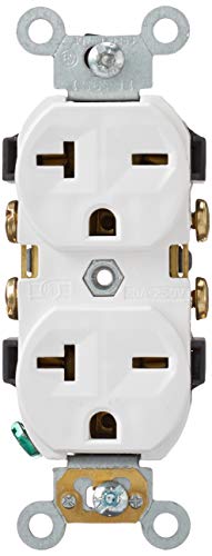 Leviton 5822-W Straight Blade Single Receptacle thumb #1
