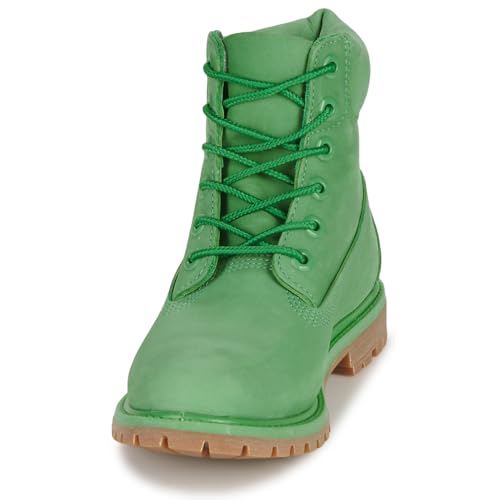 Timberland Timberland Women's 50th Anniversary Edition 6-Inch Waterproof Fashion Boot, Medium Green Nubuck, 6.5