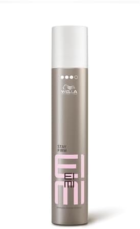 Wella Professionals EIMI Stay Firm | Workable Finishing Hairspray with 24H Firm Hold | Fast Drying | Humidity Resistant, UV & Heat Protectant | 9 Oz