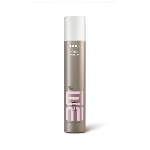 Wella Professionals EIMI Stay Firm | Workable Finishing Hairspray with 24H Firm Hold | Fast Drying | Humidity Resistant, UV & Heat Protectant | 9 Oz