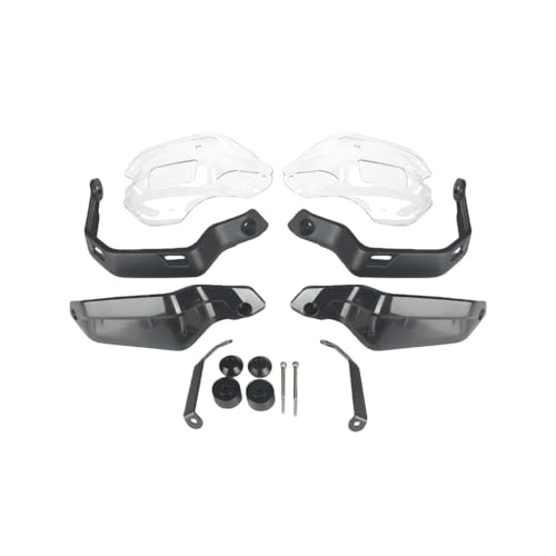 Protège-mains moto 368G avec pare-brise et protection guidon
