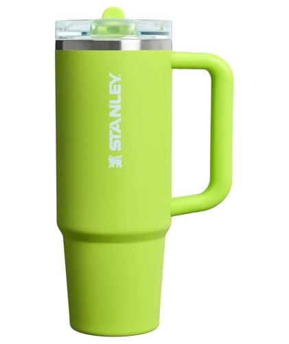 Image of STANLEY Quencher ProTour Flip Straw Tumbler with Leakproof Lid 30 oz | Built-In Straw & Handle | Cupholder Compatible for Travel | Insulated Stainless Steel Cup | BPA-Free | Chartreuse