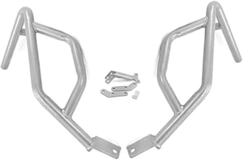 Barres de protection moto pour voyager serein en XL750 Transalp 2023-2024 argent