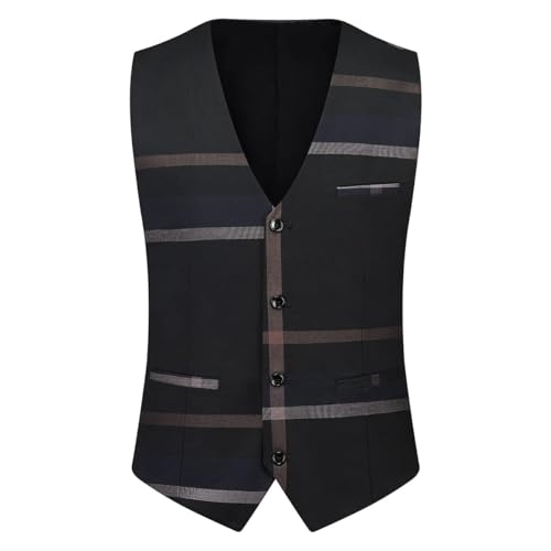 Gilet de costume à carreaux ajustable pour gommer les imperfections silhouette