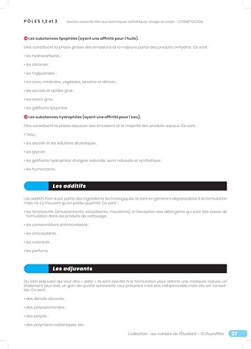 Cahier 5. Produits cosmétiques: Les cahiers de l'étudiant - CAP BP Bac Pro BTS – vue 5