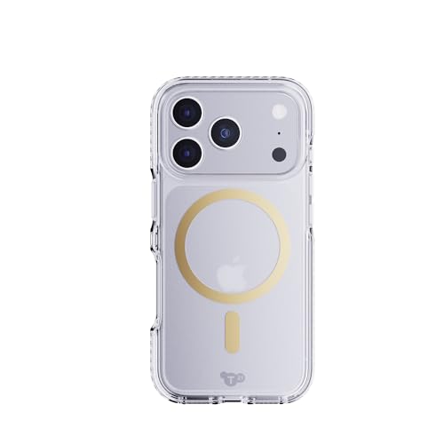 Tech21 EvoCrystal iPhone 17 Pro coque transparente MagSafe or