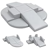 Versatile Indoor Play Solution: Perfect for homes, playrooms, nurseries, and preschools. These soft climbing mats create a safe environment for physical activity and creative building, supporting motor development and active play for kids 3 years and up.