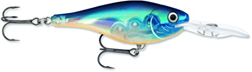 ¿Peces apáticos en aguas claras? Rapala Shad Rap 05 Cristal Azul Fantasma es la solución