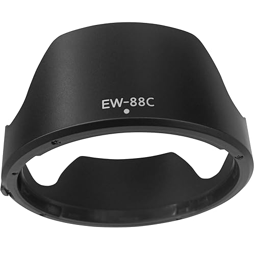EW-88C Sombrilla para objetivo Canon EF 24-70mm f/2.8L II USM, EW88C Sombrilla | Hxdzieory Sombrilla 82mm miniatura 1