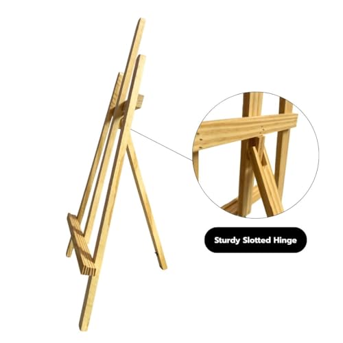 Image of Grandink 24 Inch Wooden H-Frame Tabletop Easel Stand 12mm (Pack of 1)