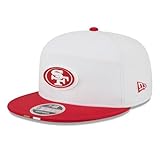 New Era Men's White/Scarlet San Francisco 49ers 2025 NFL Training Camp Split Panel 9FIFTY Snapback Hat