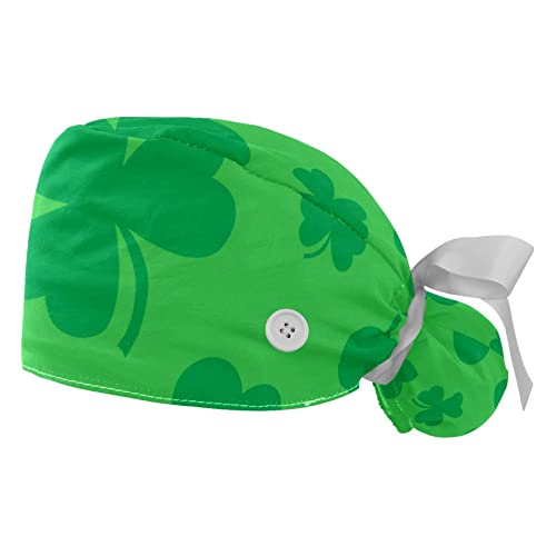 Chapeaux de travail Saint-Patrick JDEZ lot de 2 casquettes de protection mixtes