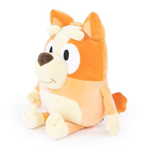 Image of Jay Franco Bluey Bingo 16 Inch Plush Pillow Buddy (Officially Licensed) | Super Soft Cuddly Stuffed Animal, Polyester Microfiber, Non-Toxic, Kids Gift for Bedtime & Travel, Cuddle Pillow