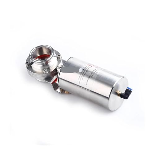 Vanne papillon simple effet en acier inoxydable 304 - 4