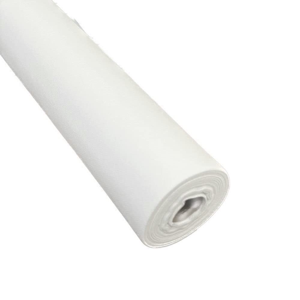 Generico ROTOLO TNT DA 50 CM X 20 METRI - 60gr | TOVAGLIA USA E GETTA COPERTURA INTERNI ESTERNI TAVOLI FESTE CERIMONIE EVENTI FIORISTA (Crema Avorio