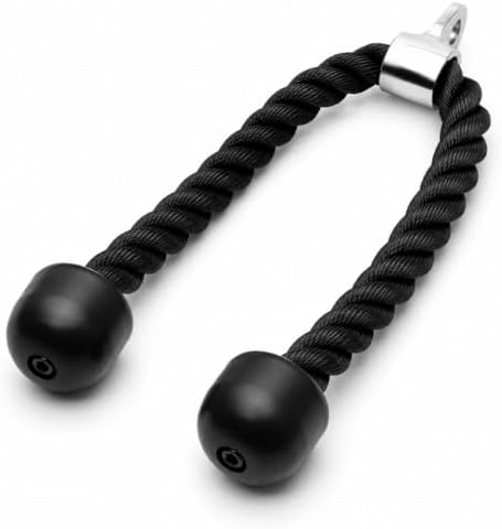 Puxador Tríceps Corda Musculação Profissional Academia 80cm