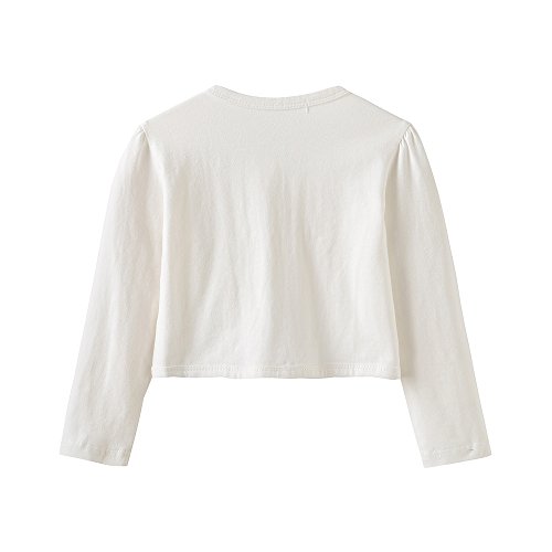 CHENXIN Girl Shrugs Knit Long/Short Sleeve Lace Bolero Cardigan Shrug2