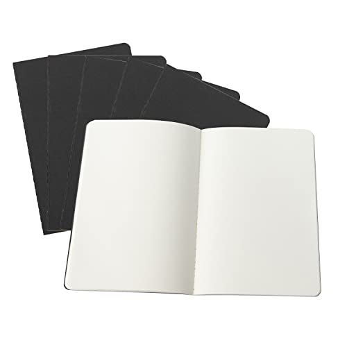 Carnet de voyage A5 blank pour noter vos idées au bureau avec 6 journaux souples