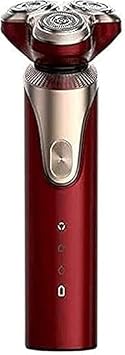Electric Shaver for Men, 2 in 1 Wet/Dry USB Rechargeable Men Electric Razor Cordless 4D Rotary Portable Shaver Waterproof Facial Shaver with Beard Sideburn Trimmer for Boyfriend, Dad, Husband