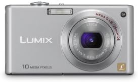 Panasonic DMC-FX37S 10MP Digital Camera with 5x Wide Angle MEGA Optical Image Stabilized Zoom (Silver)