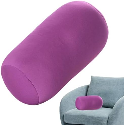 Lot de 2 oreillers en microbilles avec microbilles cylindriques pour le cou, le bras, le dos, le traversin pour avion, voiture, voyage, fauteuil inclinable, accessoires de maison Lot de 2 oreillers en microbilles avec microbilles cylindriques pour le cou, le bras, le dos, le traversin pour avion, voiture, voyage, fauteuil inclinable, accessoires de maison