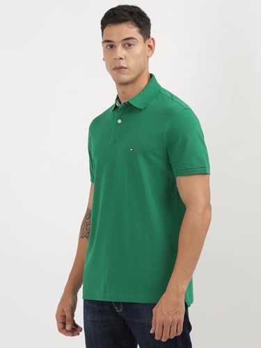 Image of Tommy Hilfiger Men's Cotton Regular Fit Polo T-Shirt