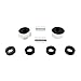Whiteline KCA434 Bushing Kit, Black