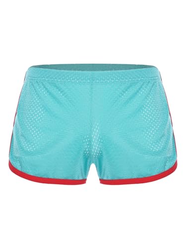 Mens Low Rise Sexy Workout Running Shorts Lightweight Training Booty Underpants Swim Trunks4