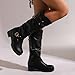 Black Women Boots with Stylish Look Comfortable for Fashion Events