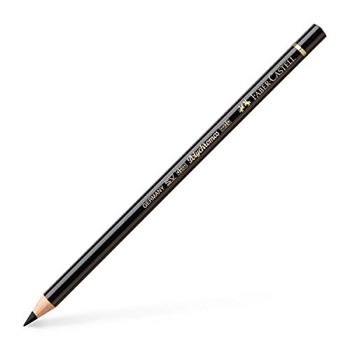 Faber-Castell Lápis de cor Polychromos Art & Graphic (199), preto, para arte, artesanato, desenho, e
