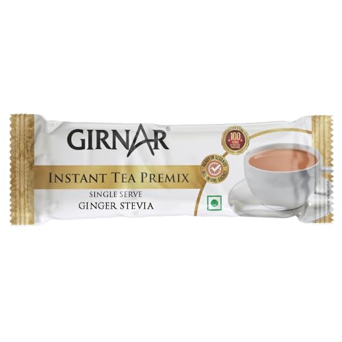 Image of Girnar Instant Ginger Chai Premix with Stevia - 10 sachets