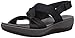 Clarks Women's Arla Primrose Sandal, Black Fabric, 9 Medium US