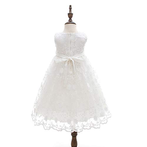 Carecheer Baby Girl Christening Baptism Dress Flower Girl Dedication Blessing Gown With Full Embroidered #TOP3